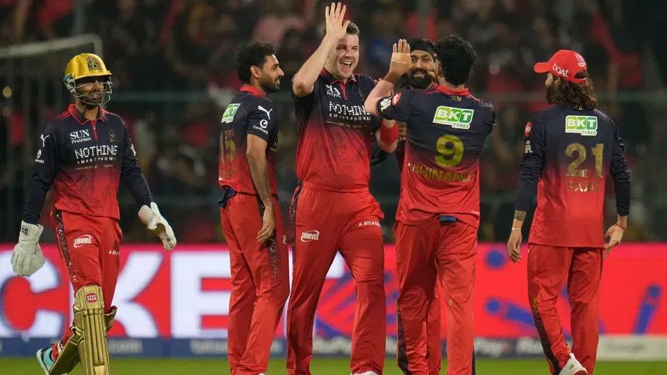 Josh Hazlewood Back, Jacob Duffy Out? RCB's Strongest XI For IPL 2026 Match 16 Vs RR Josh Hazlewood Back, Jacob Duffy Out? RCB's Strongest XI For IPL 2026 Match 16 Vs RR
